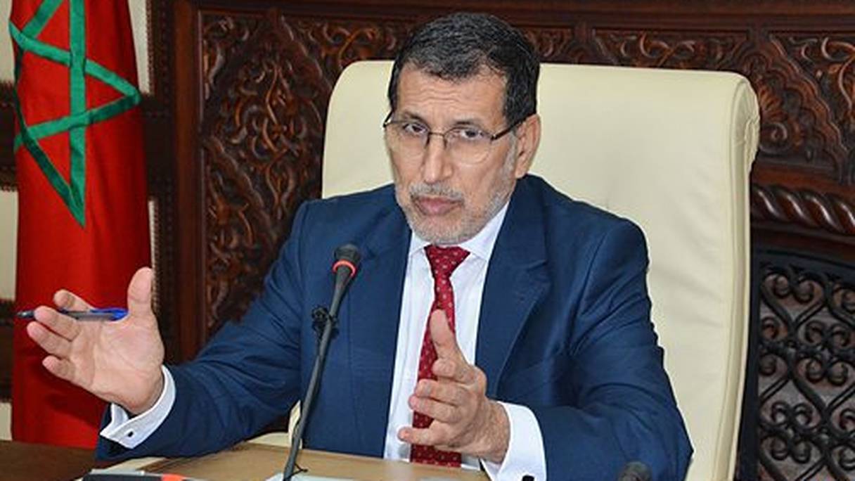 Le chef du gouvernement Saâd-Eddine El Othmani.
