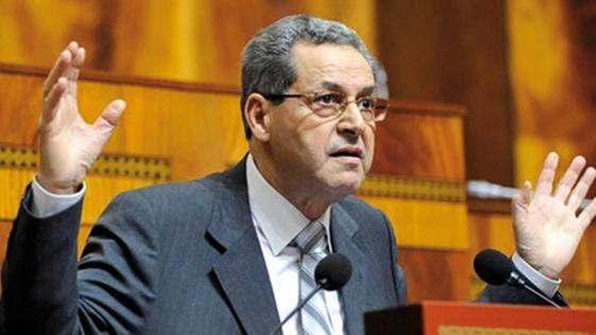 Mohand Laenser, secrétaire général du Mouvement populaire (MP).
