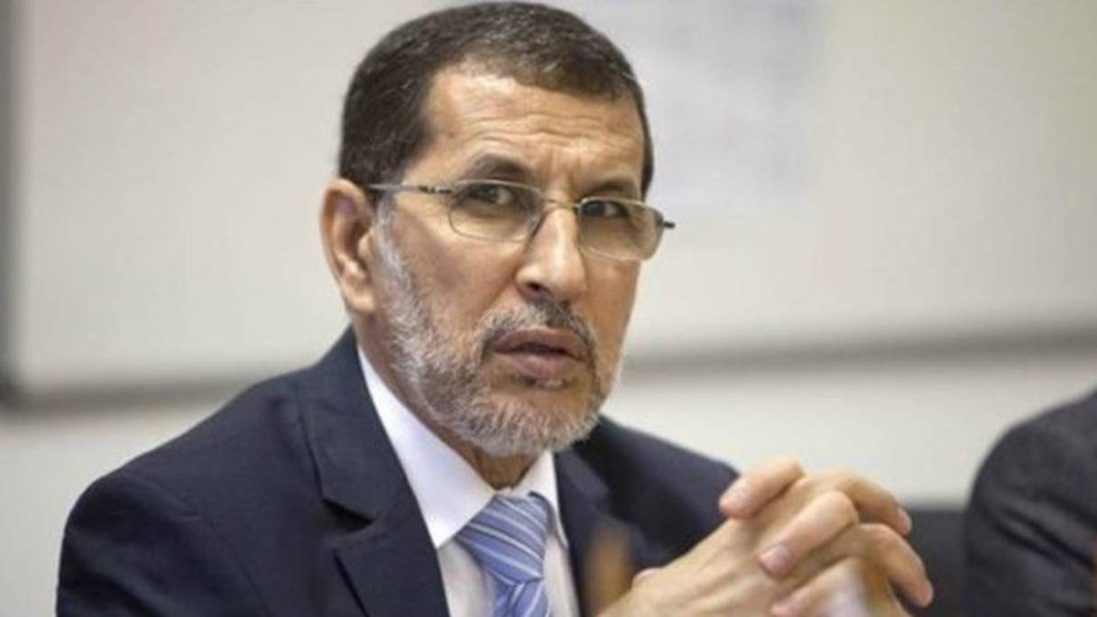 Saad-Eddine El Othmani, chef du gouvernement.
