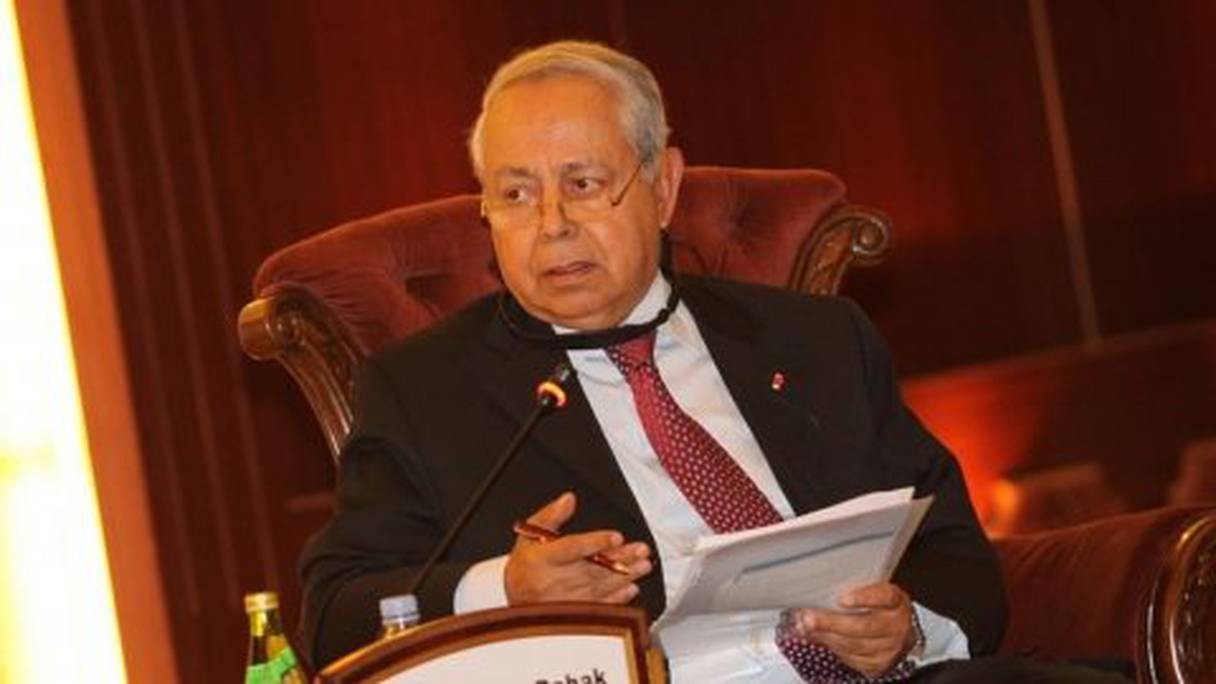 Driss Dahak, Secrétaire général du gouvernement.
