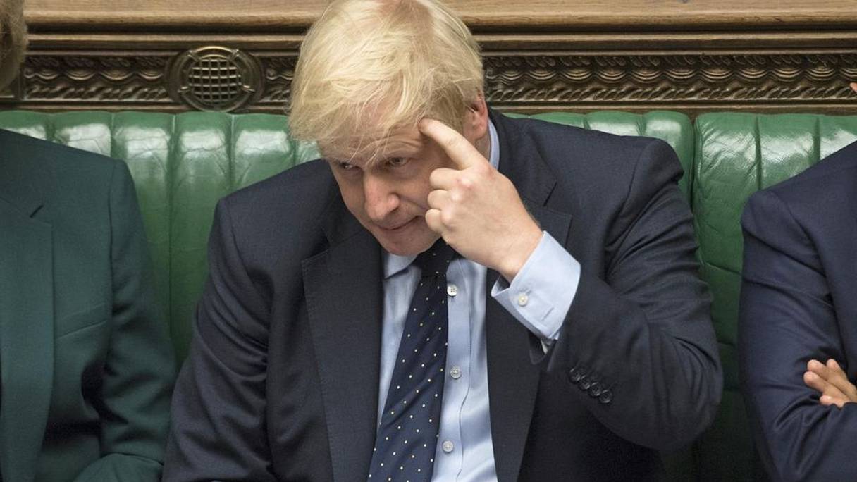 Le Premier ministre britannique Boris Johnson, à Westminster, mardi 3 septembre 2019. 
