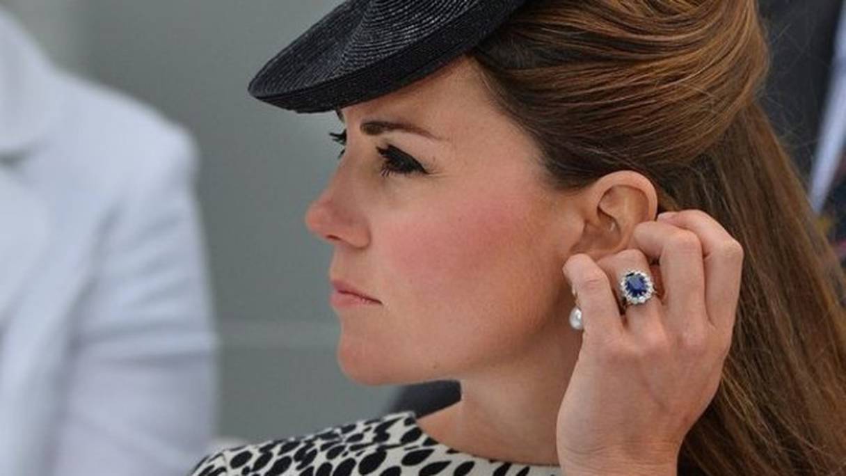 Kate Middleton, duchesse de Cambridge. 
