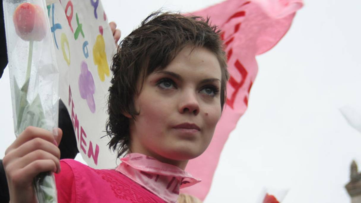 Oksana Chachko, cofondatrice et ex-membre du groupe féministe des Femen.
