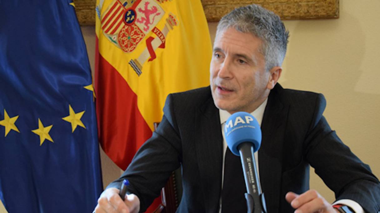 Le ministre espagnol de l’Intérieur, Fernando Grande-Marlaska.
