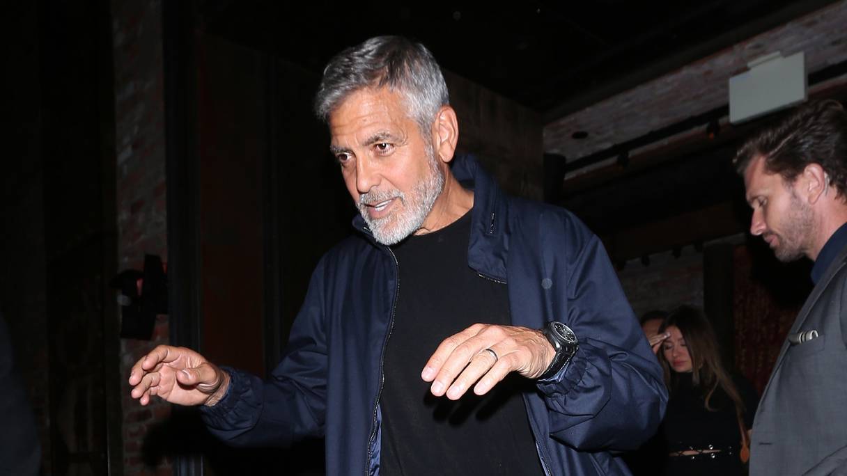L'acteur américain George Clooney. 
