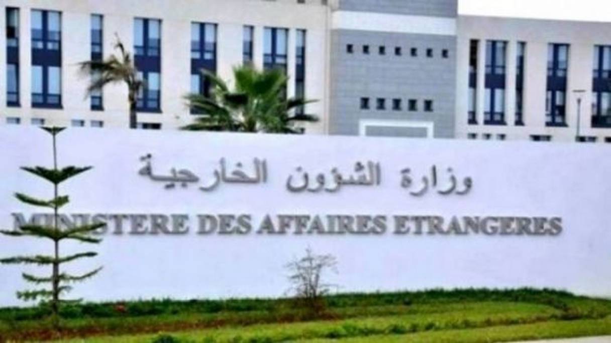 Siège du ministère algérien des Affaires étrangères, à Alger. 

