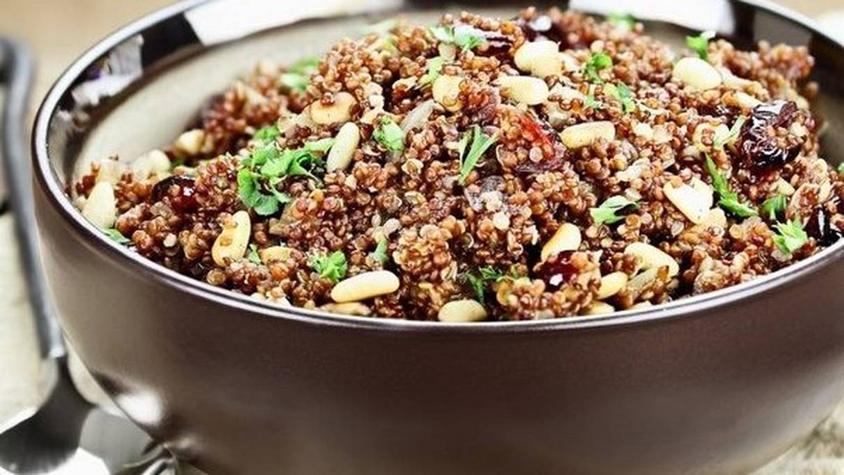 Une recette de cuisine à base de quinoa. Photo d'illustration.
