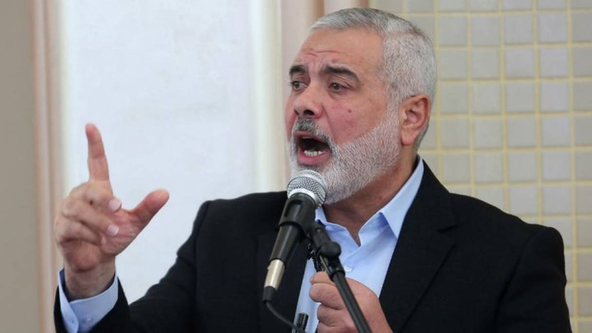 Le chef du Hamas, Ismaïl Haniyeh.
