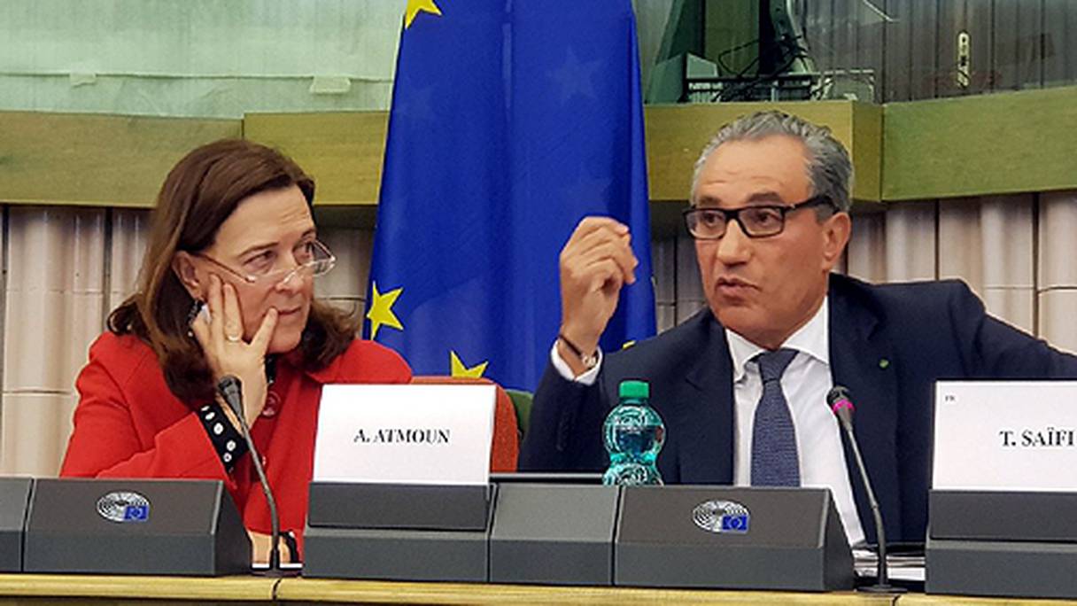 Abderrahim Atmoun, président de la commission parlementaire mixte Maroc-UE.
