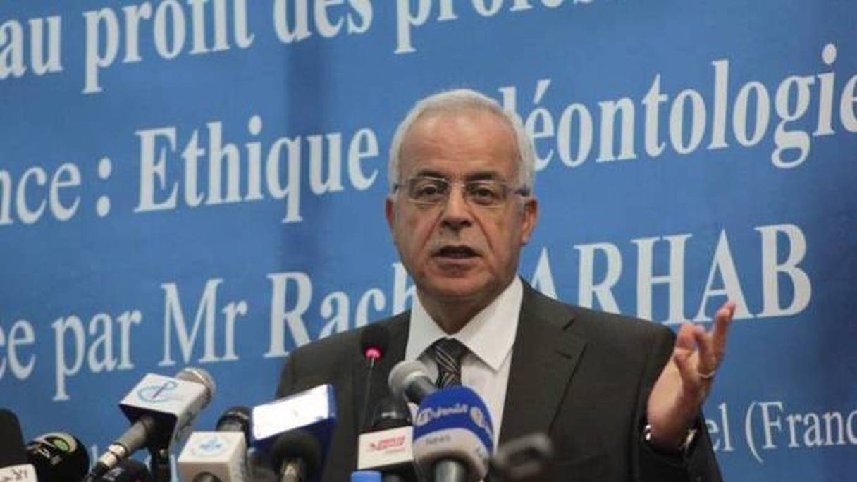 Hamid Grine, ministre algérien de la Communication.
