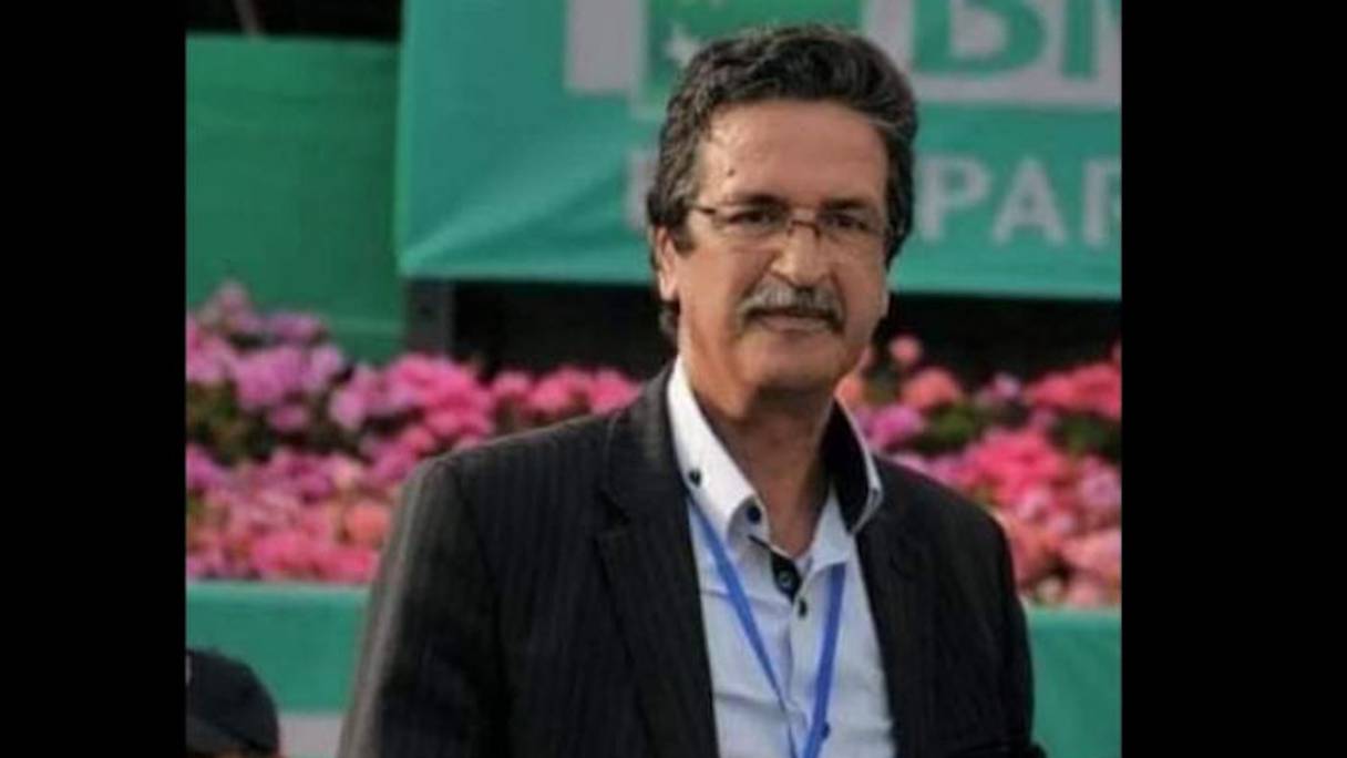 Le journaliste sportif, Abdelfattah El Harrak.
