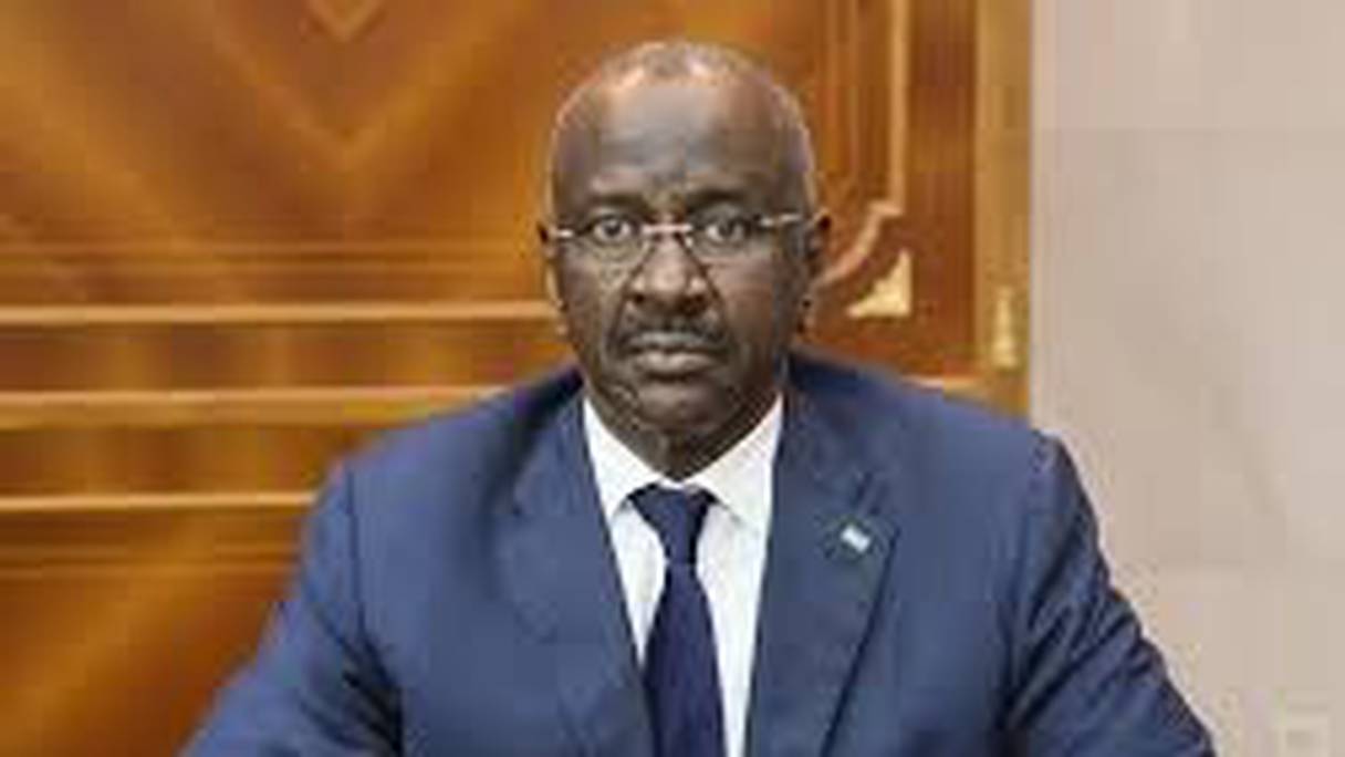 Mohamed Salem Ould Merzoug, ministre mauritanien de l'Intérieur et de la décentralisation.
