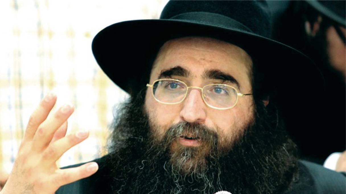 Le rabbin Yoshiyahu Yosef Pinto.
