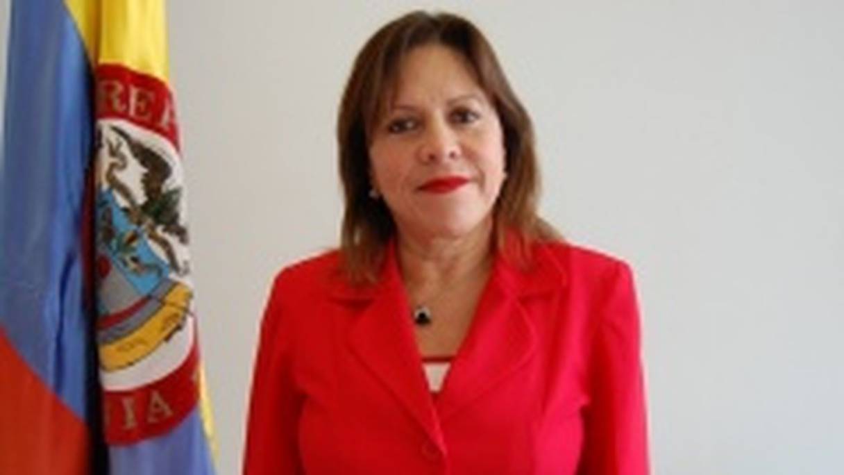 Mme María del Pilar Gómez Valderrama, nommée ambassadeur extraordinaire et plénipotentiaire de la république de Colombie auprès du Royaume du Maroc. 
