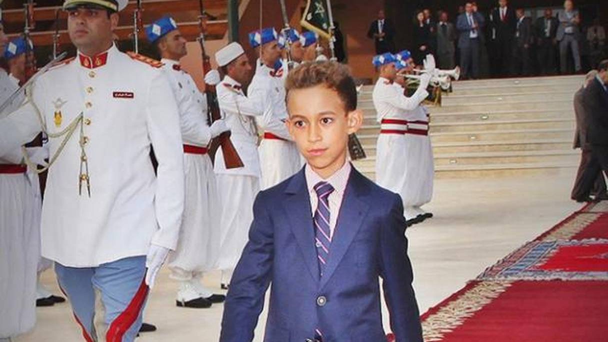 Le prince héritier Moulay El Hassan.
