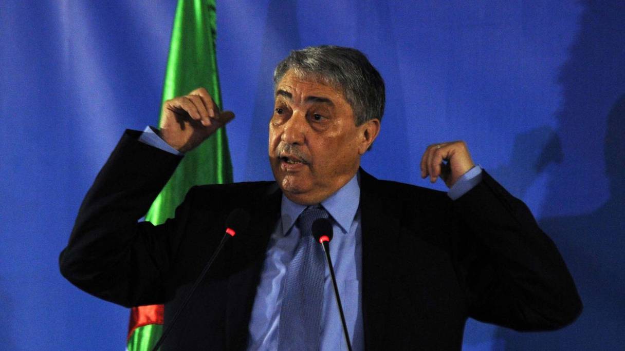 Ali Benflis, ancien Premier ministre algérien et président de «Talaie El-Hourriyet».
