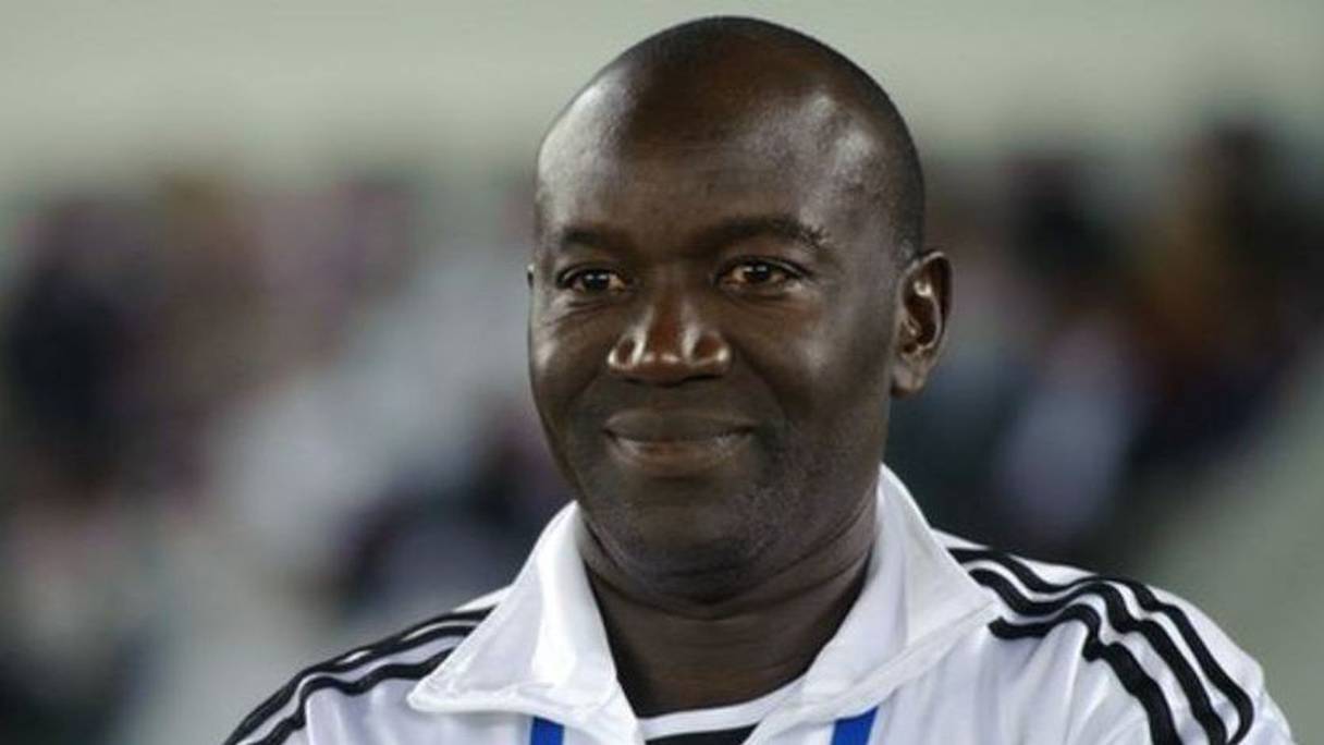 Lamine Ndiaye, entraîneur du Horoya de Conakry.
