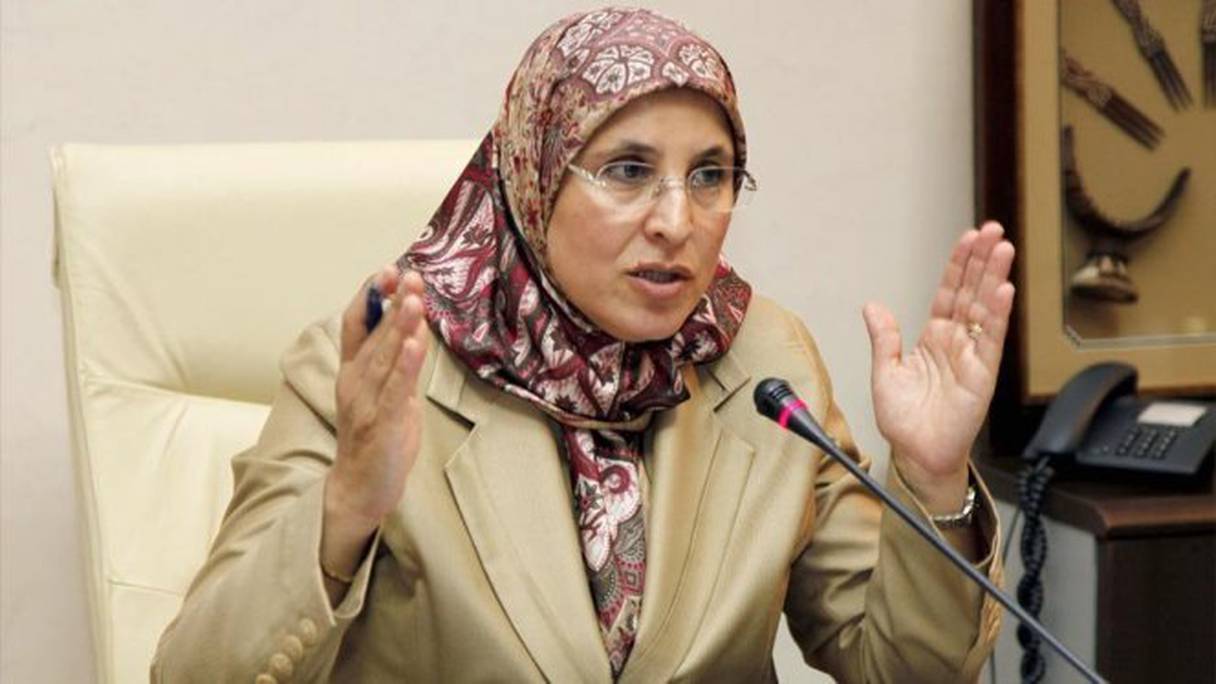 Bassima Hakkaoui, ministre de la Solidarité et de la famille.
