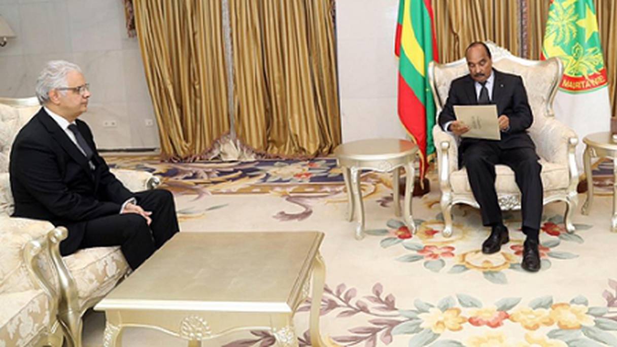Le message royal a été transmis au président mauritanien par l'émissaire du souverain, Nizar Baraka. 
