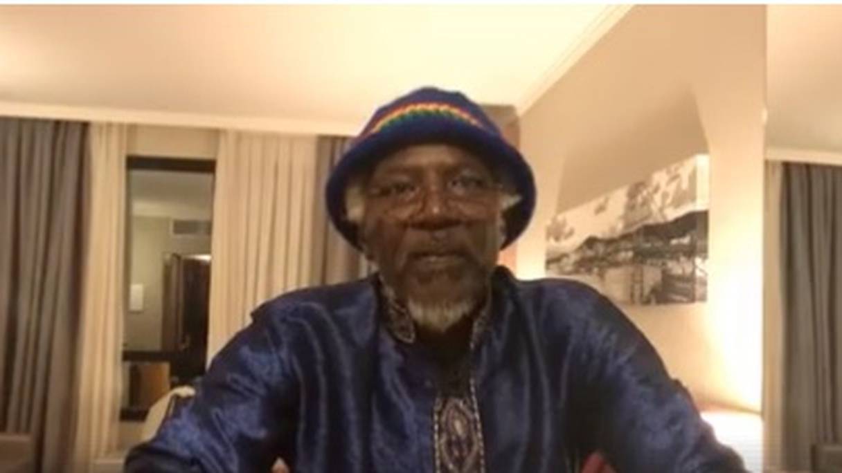 Le reggae man ivoirien Alpha Blondy
