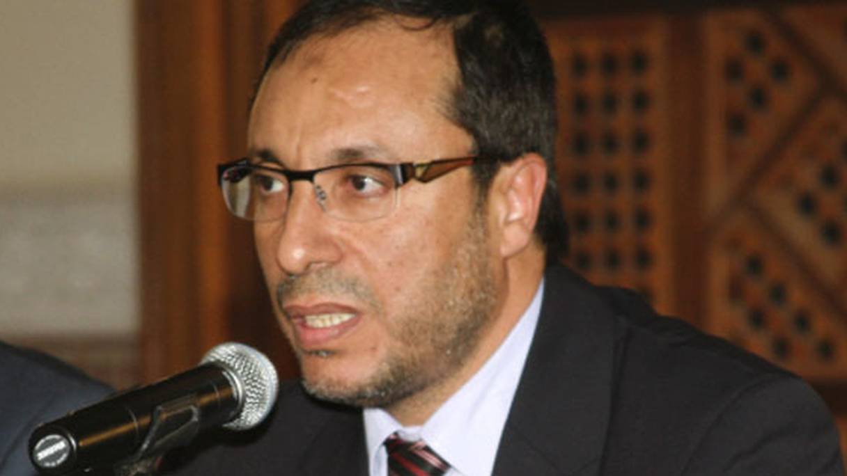 Abdelkader Amara, ministre de l'Equipement, du transport, de la logistique et de l'eau. 
