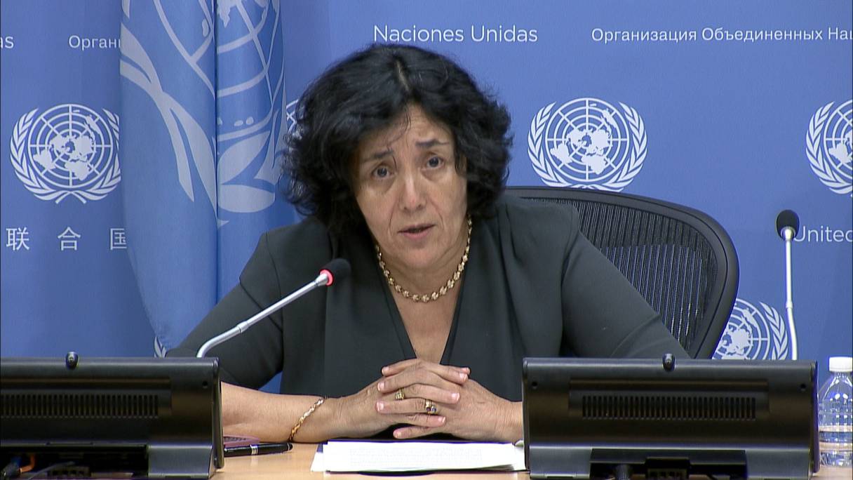 Leila Zerrougui, de nationalité algérienne, occupe le poste de représentante spéciale du Secrétaire général de l'ONU pour les enfants et les conflits armés.

