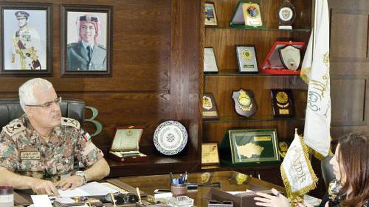 Le directeur du KADDB, le général-major jordanien Omar Al Khaldi, interviewé par le journal arabe Al Raï.  
