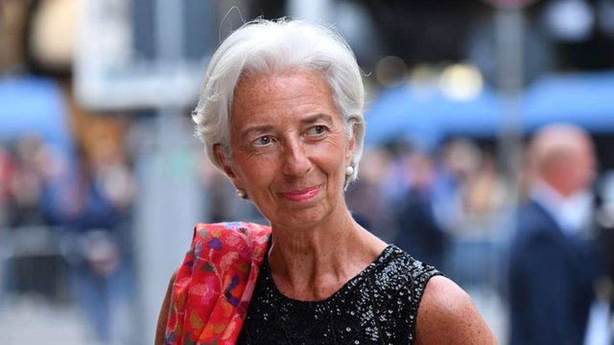 La directrice du FMI, Christine Lagarde, arrive au G7, le 11 mai 2017. 

