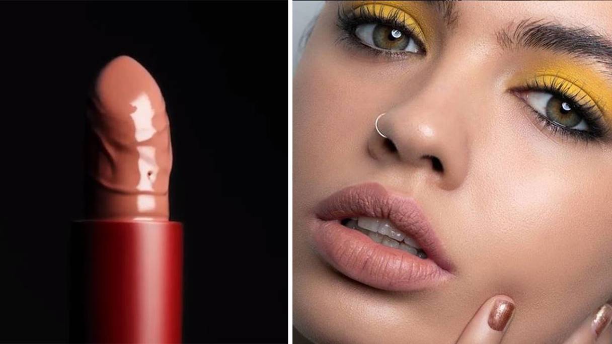 La campagne pour le rouge à lèvres "moroccan lipstick"
