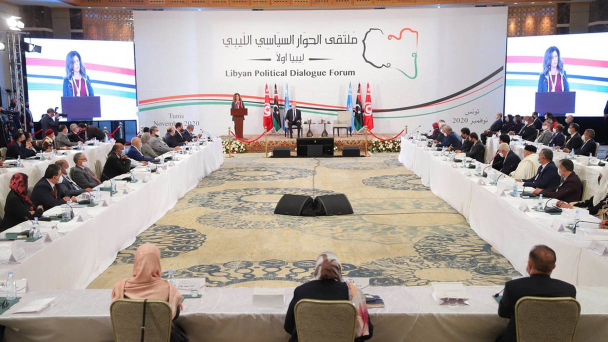 Le dernier round du dialogue inter-libyen s'est tenu à Tunis le 9 novembre 2020, sous l'égide de l'ONU. 
