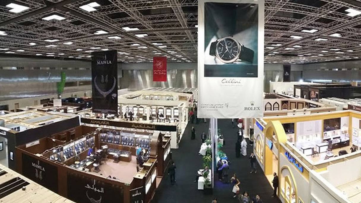 Doha Jewellery and Watches Exhibition.
