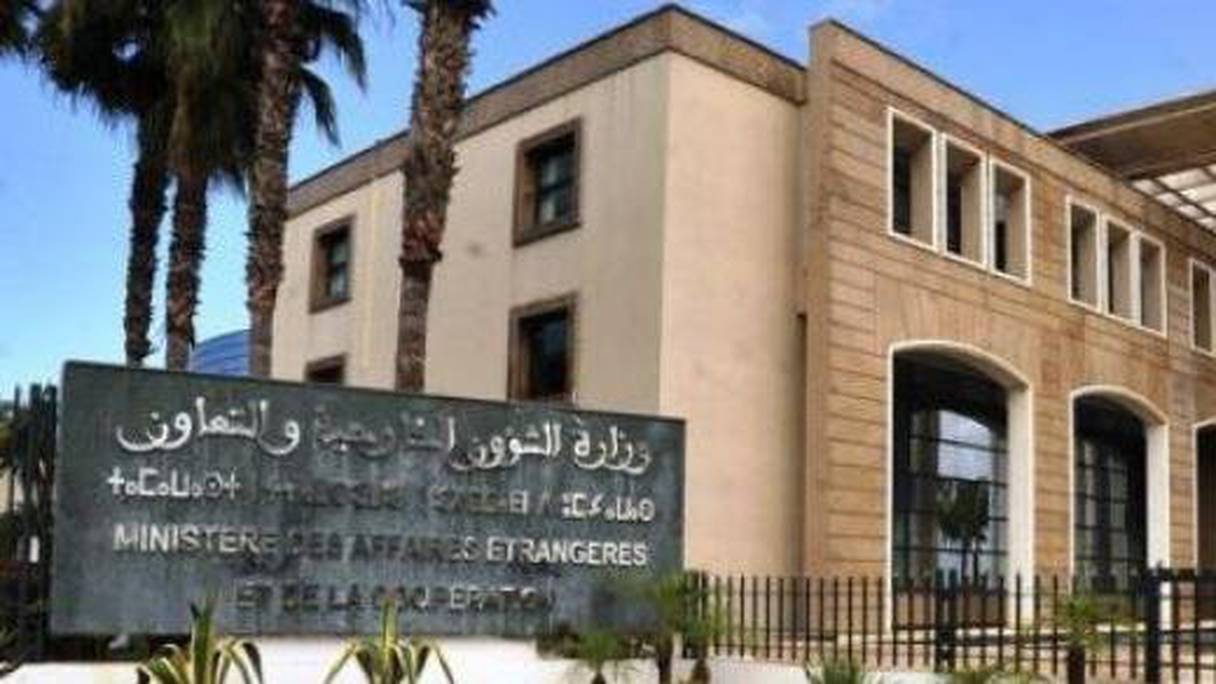 Siège du ministère des Affaires étrangères à Rabat.
