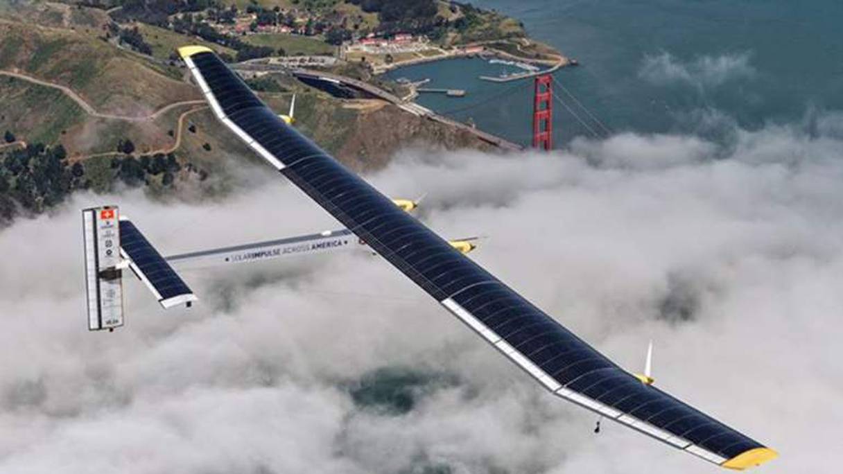 Les ailes du Solar Impulse 2 sont tapissées de plus de 17.000 cellules photovoltaïques.

