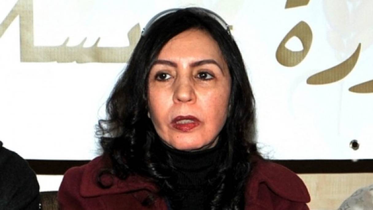 Halima Assali, la «dame de fer du MP».
