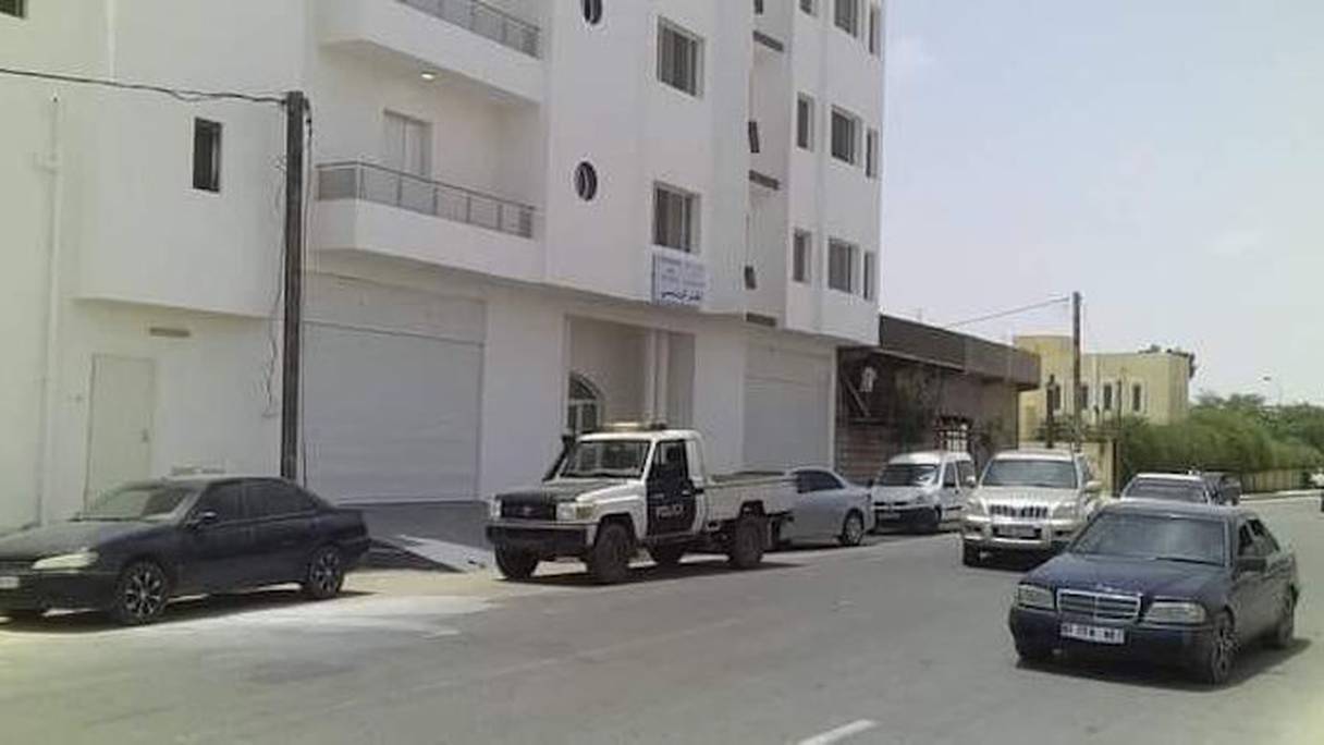 Le siège du PUDS à Nouakchott.
