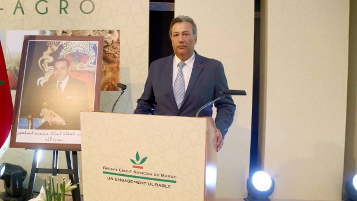 Tariq Sijilmassi, président du directoire du Groupe Crédit Agricole du Maroc.
