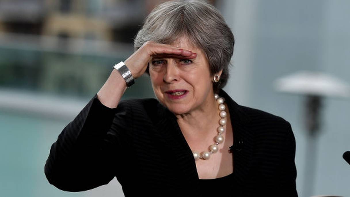 La Première ministre britannique Theresa May.

