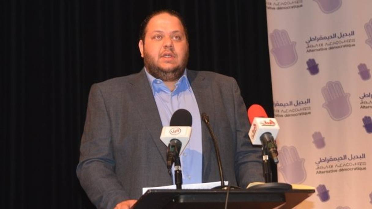 Ali Elyazghi, coordinateur général du parti "Al Badil Addimocrati" (Alternative démocratique).
