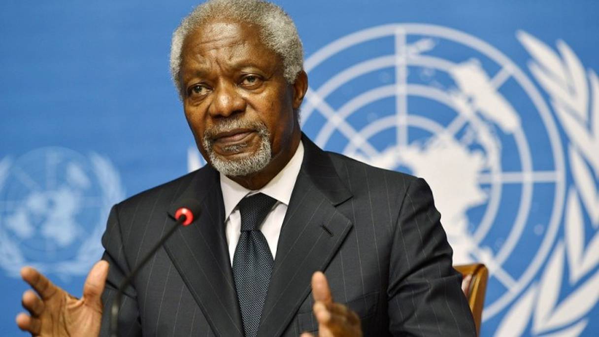 Koffi Annan, ancien secrétaire général de l'ONU
