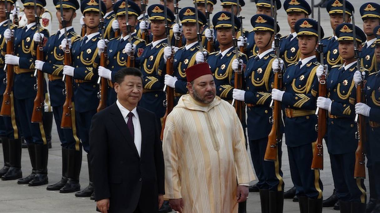Le roi Mohammed VI en Chine
