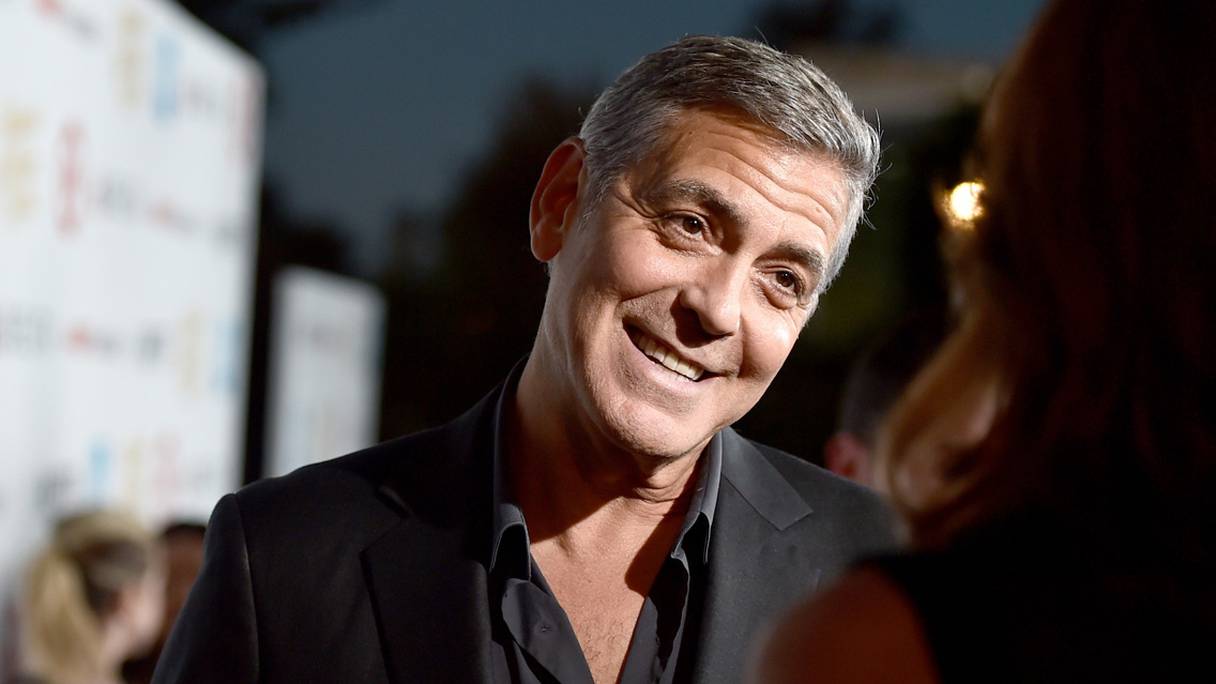L'acteur et réalisateur américain George Clooney.
