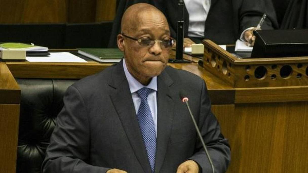 Jacob Zuma, ex-président de l'Afrique du Sud. 
