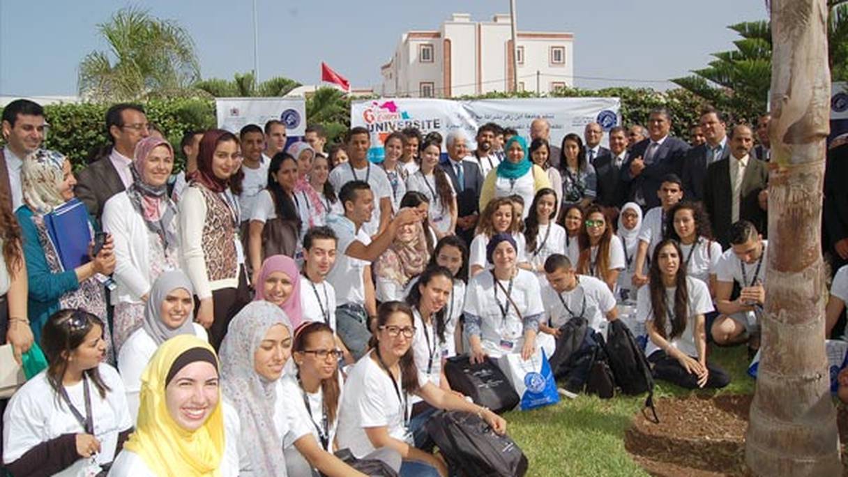 Des jeunes MRE à Tétouan, lors d'une précédente édition de l'université d'été. 
