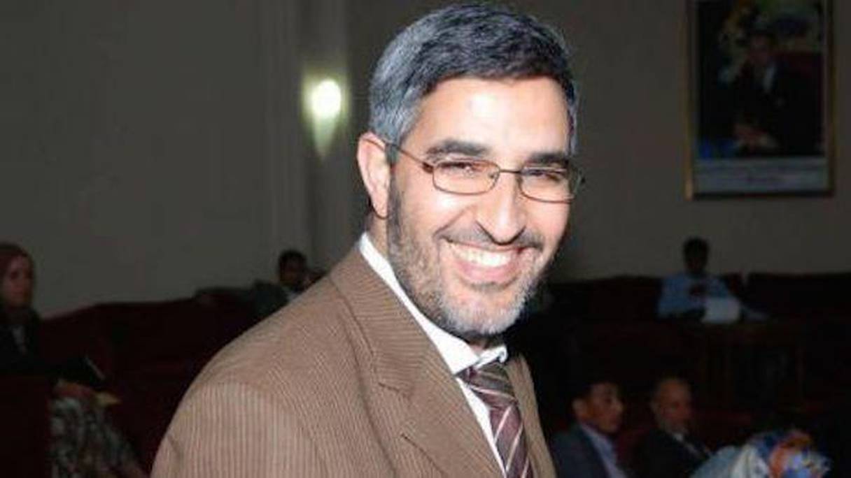 Abdelaziz Omari, ministre chargé des Relations avec le Parlement et la société civile.

