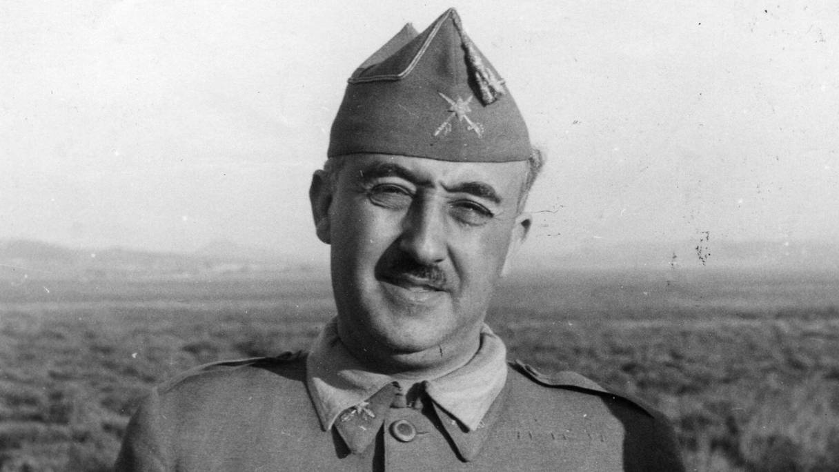 L'ex-dictateur Francisco Franco.
