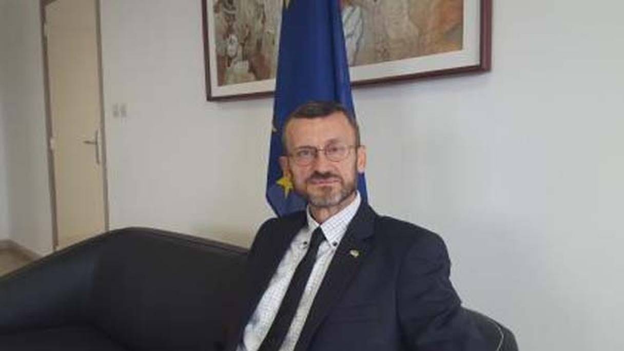 Gerardus Gielen, chef de la délégation de l’Union européenne en Guinée.
