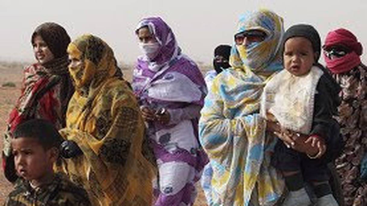 Des femmes sahraouies.
