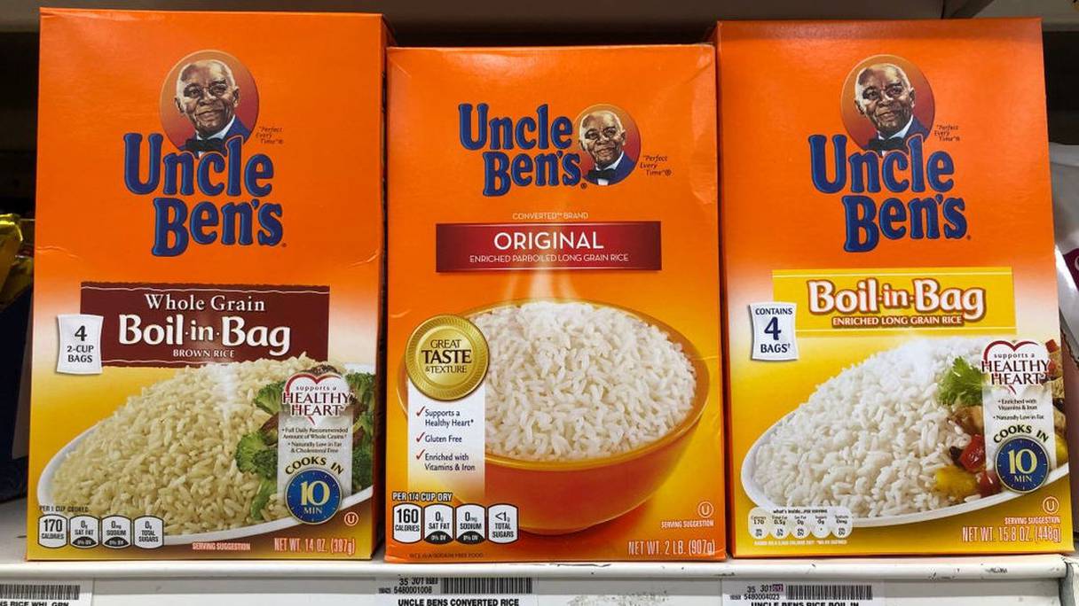 La marque de riz "Uncle Ben's".
