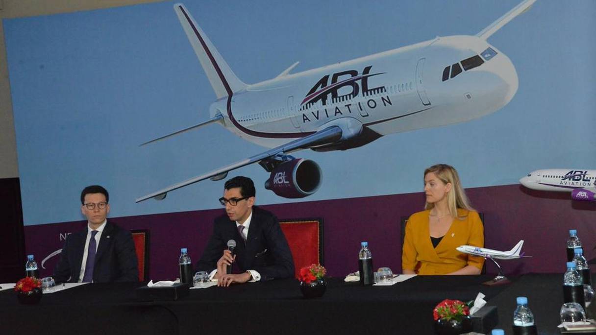 Conference de presse lancement d'ABL Aviation
