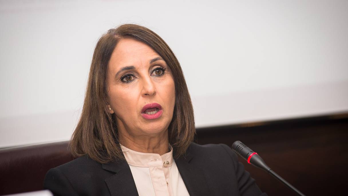 Nabila Mounib, secrétaire général du PSU.
